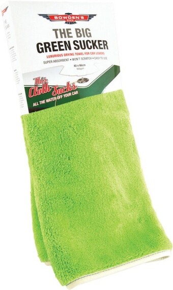 SuperCheap Auto Bowden’s Own Big Green Sucker Microfibre Cloth offer