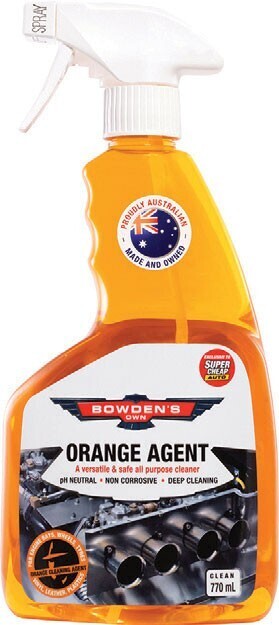 SuperCheap Auto Bowden's Own 770mL Orange Agent Cleaner offer