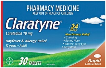 Soul Pattinson Chemist Claratyne Hayfever & Allergy Relief 30 Tablets offer