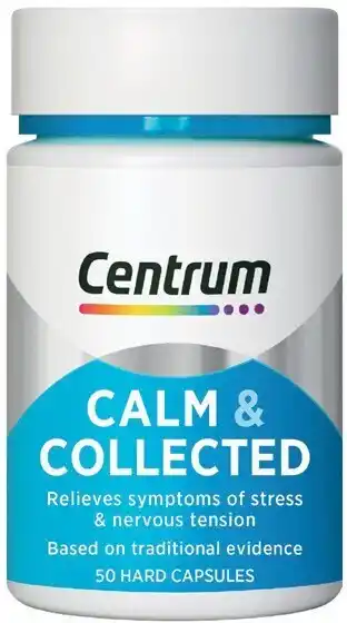 Centrum Calm & Collected 50 Hard Capsules