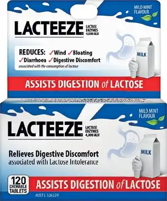 Lacteeze 120 Tablets