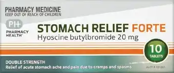 Soul Pattinson Chemist Pharmacy Health Stomach Relief Forte 10 Tablets offer