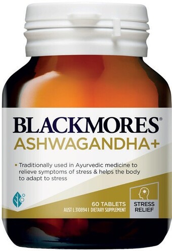 Soul Pattinson Chemist Blackmores Ashwagandha+ 60 Tablets offer