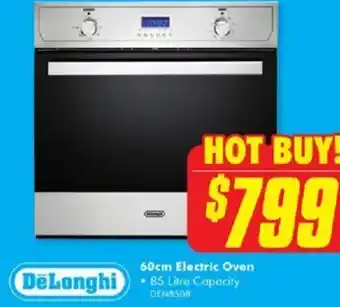The Good Guys DeLonghi 60cm Electric Oven DEN8508 offer
