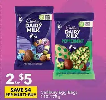 Ritchies Cadbury Egg Bags offer