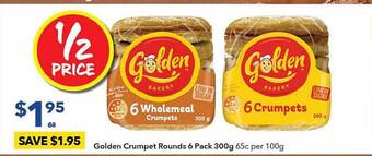 Ritchies Golden Crumpet Rounds offer