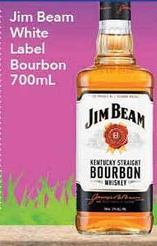 Ritchies Jim Beam White Label Bourbon offer