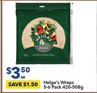 Ritchies Helga's Wraps offer
