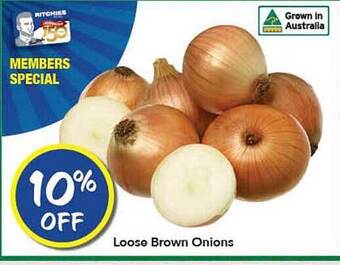 Loose Brown Onions