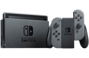 The Good Guys Nintendo Switch MK8 Deluxe + Nintendo Switch Online 3 Month Bundle - Grey offer