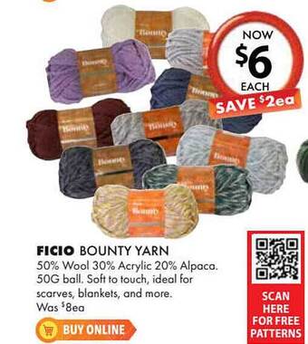Ficio Bounty Yarn