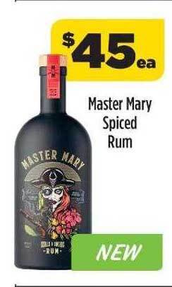 Master Mary Spiced Rum