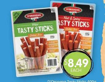 D'orsogna Tasty Sticks