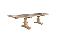 LivingStyles Billings Oak Timber Extendable Dining Table, 200-300cm, Natural Oak offer