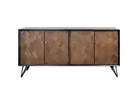 LivingStyles Anris Wooden 4 Door Sideboard, 170cm offer