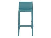 LivingStyles Trill Italian Made Commercial Grade Indoor / Outdoor Bar Stool, Teal offer