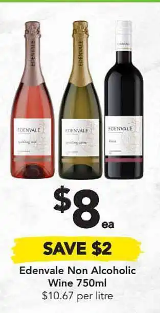 Drakes Edenvale Non Alcoholic Wine offer