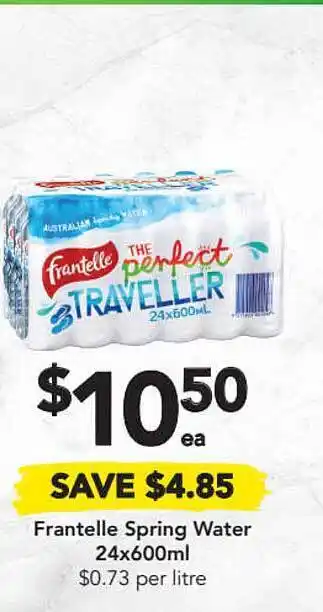 Drakes Frantelle Spring Water 24 offer