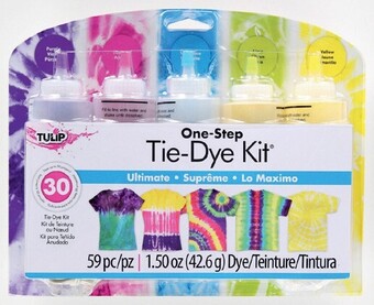 Officeworks Tulip One-Step 5-Colour Ultimate Tie-Dye Kit offer