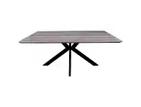 LivingStyles Trew Scratch Resistant Dining Table, 180cm, Grey Oak offer