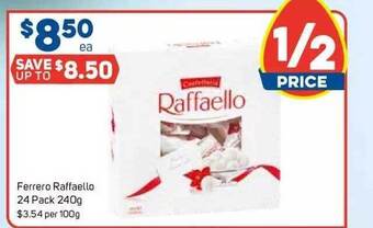 Foodland Ferrero Raffaello offer