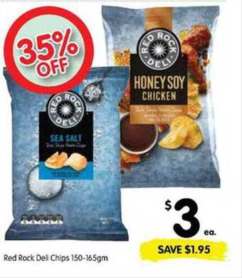 Spar Red Rock Deli Chips offer