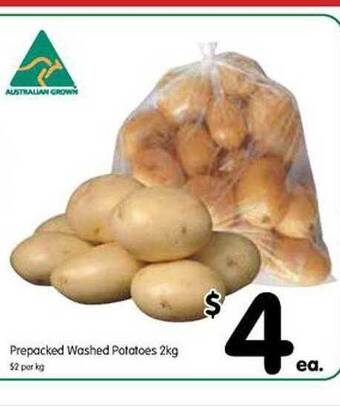 Spar Washed Potatoes offer