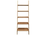 LivingStyles Milt Wooden Leaning Display Shelf offer