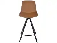 LivingStyles Teramo Commercial Grade Faux Leather Kitchen Stool, Tan offer