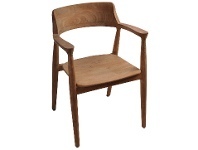 LivingStyles Lisbon Reclaimed Teak Timber Dining Armchair offer