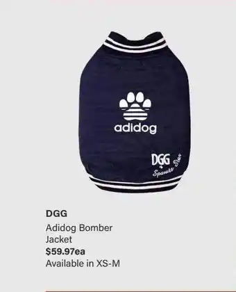 Dgg Adidog Bomber Jacket
