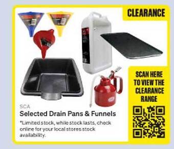 SuperCheap Auto Sca Selected Drain Pans & Funnels offer
