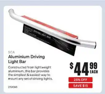 SuperCheap Auto Sca Aluminium Driving Light Bar offer