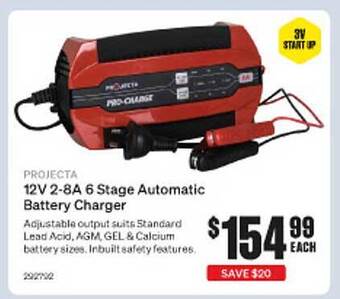 SuperCheap Auto Projecta 12v 2-8a 6 Stage Automatic Battery Charger offer
