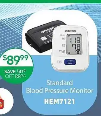 Standard Bood Pressure Monitor Hem7121