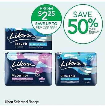 Terry White Libra Selected Range offer