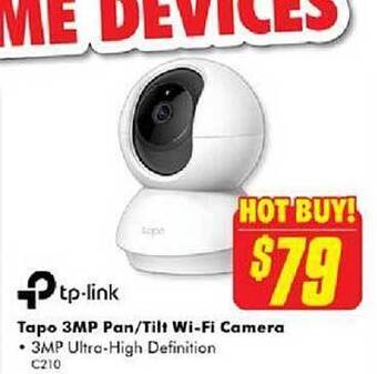 The Good Guys Tp-link Tapo 3mp Pan Tilt Wi-fi Camera offer