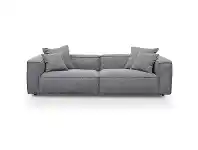 LivingStyles Malpas Fabric Modular Sofa, 3 Seater, Graphite Grey offer