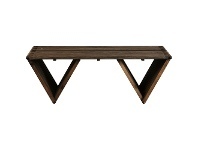 LivingStyles Maxton Reclaimed Elm Timber Coffee Table, 135cm offer