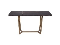 LivingStyles Lyria Marble Top Console Table, 135cm offer