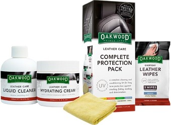 Autobarn Oakwood Leather Care Complete Protection Pack offer