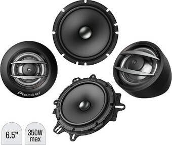 Autobarn Pioneer 6.5” 2 Way Component Speakers offer