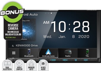 Autobarn Kenwood 7” 200W AV Carplay™ Android Auto Receiver offer