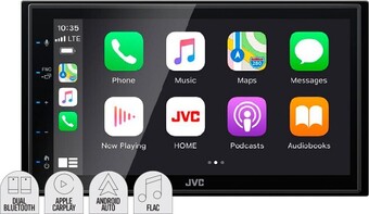 Autobarn JVC 6.8” 200W AV Carplay Android Auto Receiver offer