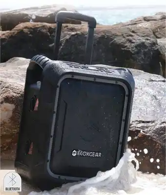 Autobarn ECOXGEAR Ecoboulder Plus 100W Floating Waterproof Bluetooth Boom Box offer