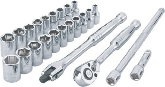 Autobarn Chicane 24 Piece 1/4” DR. Socket Set offer