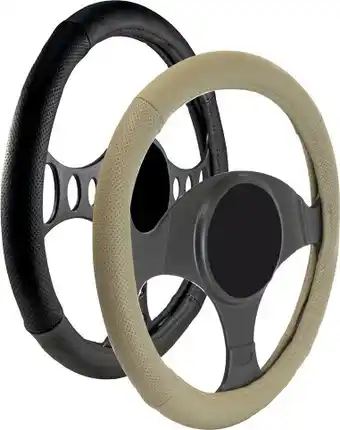 Autobarn Streetwize Premium Leather Stitch Steering Wheel Covers offer
