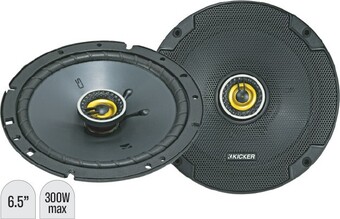 Autobarn Kicker 6.5” CS Series 2 Way Coaxial Speakers offer