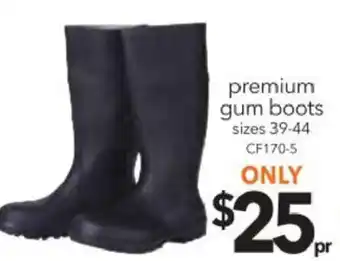 Cheap as Chips Premium Gum Boots 39-44 offer