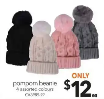 Pompom Beanie